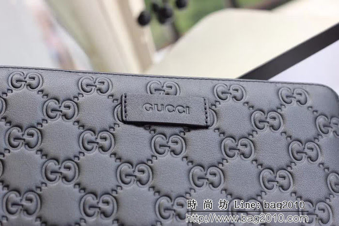 GUCCI古馳 專櫃品質 進口牛皮 男士長錢包 449391 WTG1823